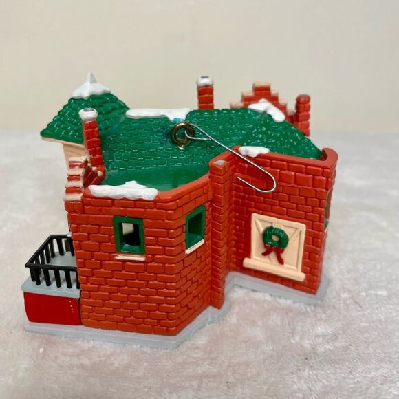 Coca Cola Ornament 1991 Trim A Tree Collection Pemberton House Xmas Red Green - Picture 3 of 9